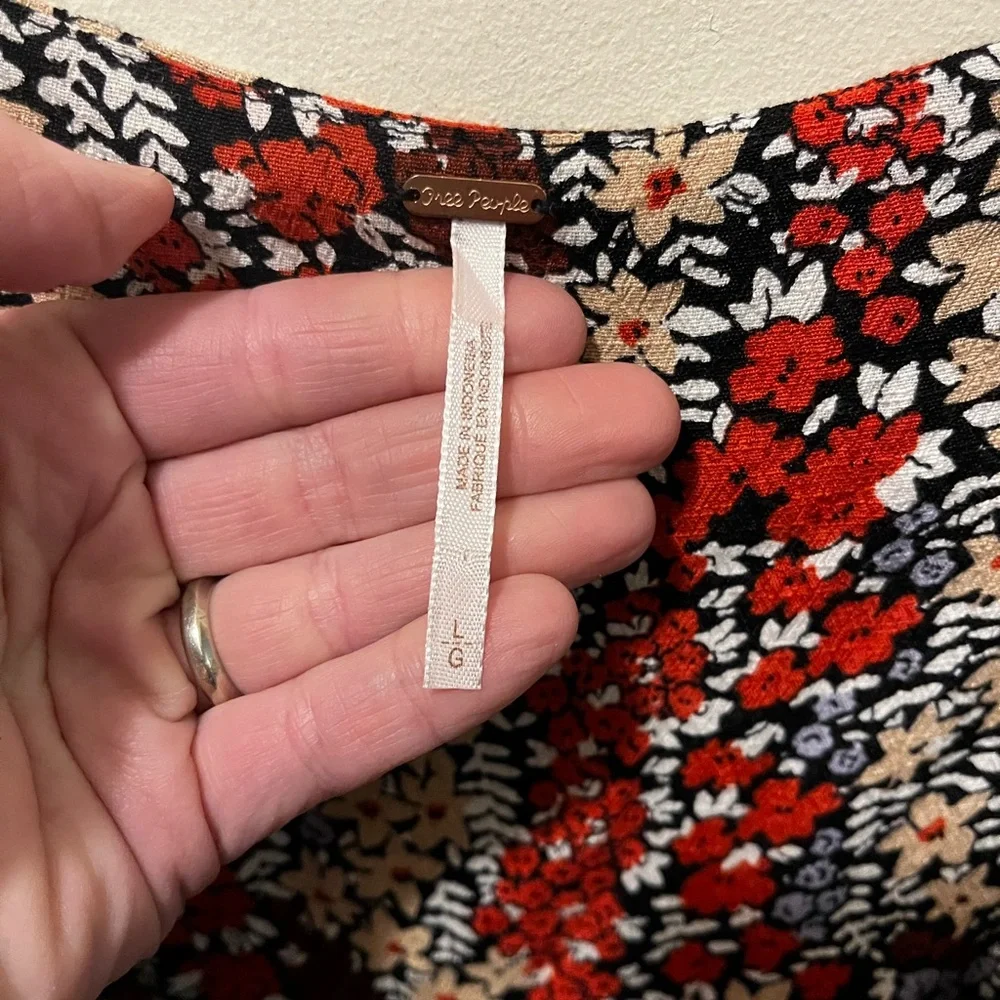 Free people miss right mini dress sz large - Picture 7 of 9